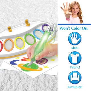 Foto 3 | Set de Pintura Crayola color Wonder Magic Light Brush Free - Venta Internacional