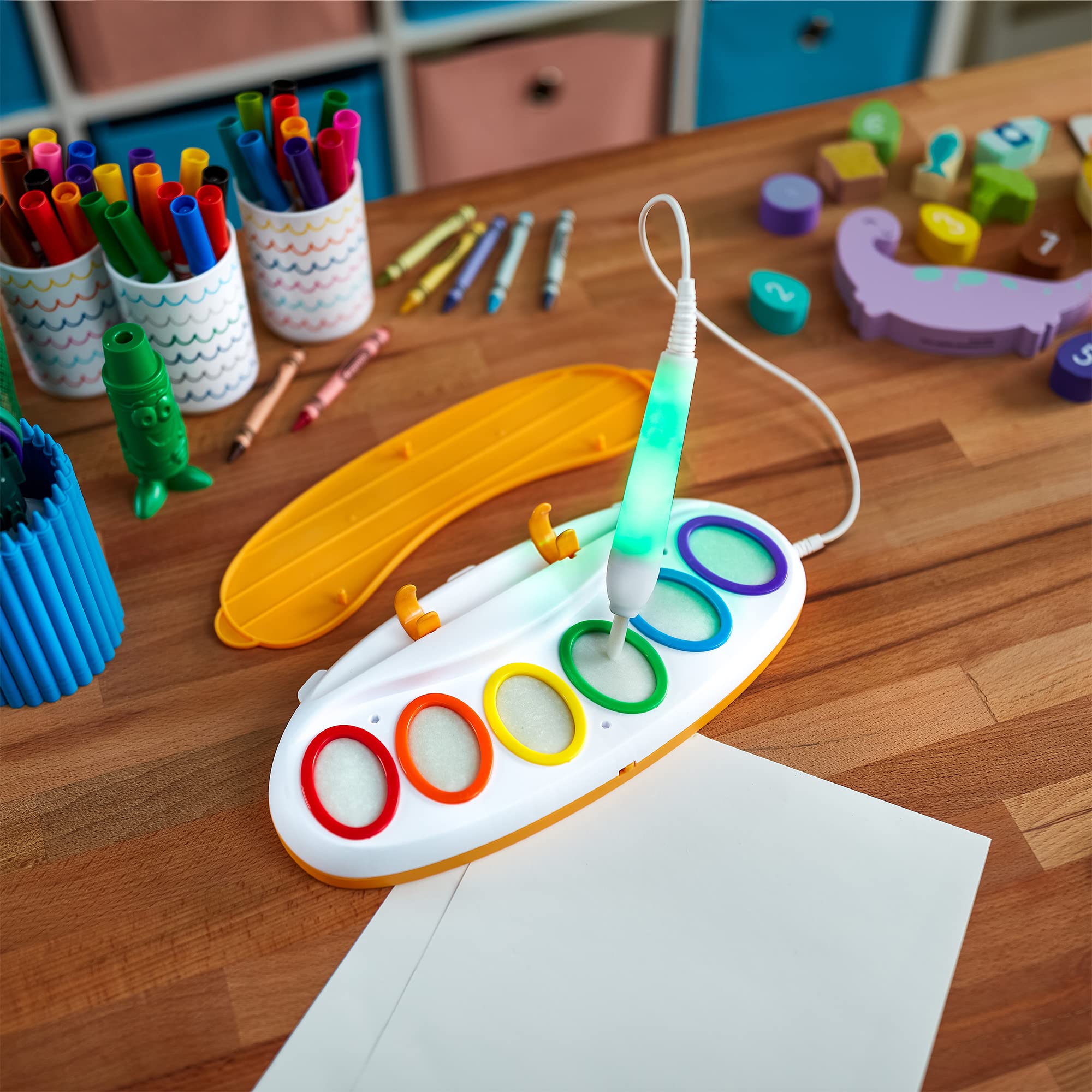 Foto 5 | Set de Pintura Crayola color Wonder Magic Light Brush Free - Venta Internacional