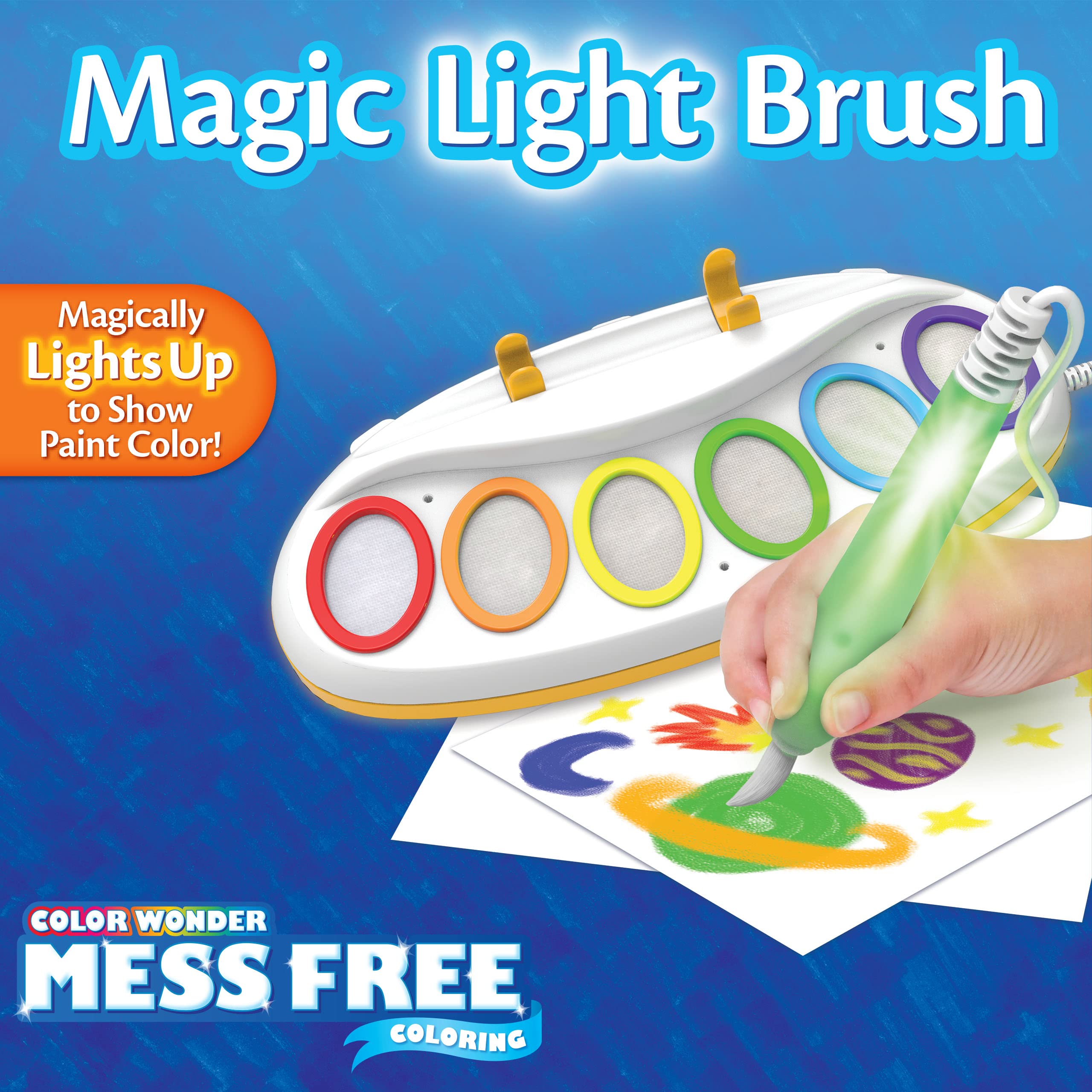 Foto 7 | Set de Pintura Crayola color Wonder Magic Light Brush Free - Venta Internacional