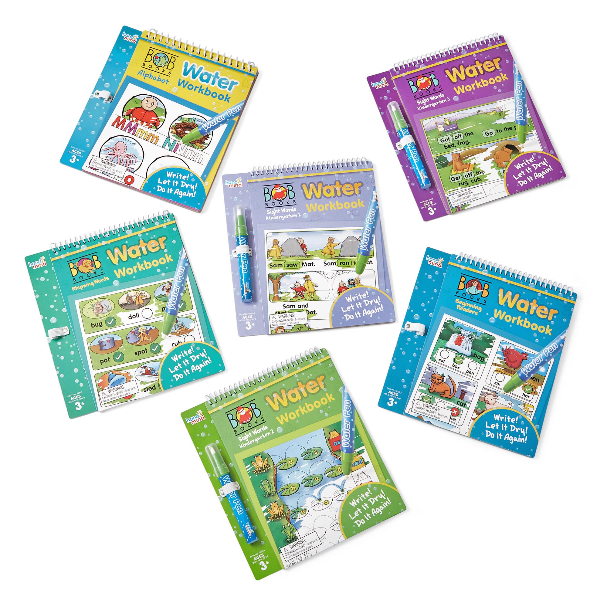 Foto 4 | Set De Cuadernos Sobre El Agua Hand2mind Bob Books Reading Readiness - Venta Internacional.