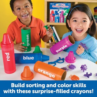 Foto 2 | Lápices De Colores Para Clasificar Arcoíris De Toy Learning Resources, 56 Piezas, Más De 3 - Venta Internacional.