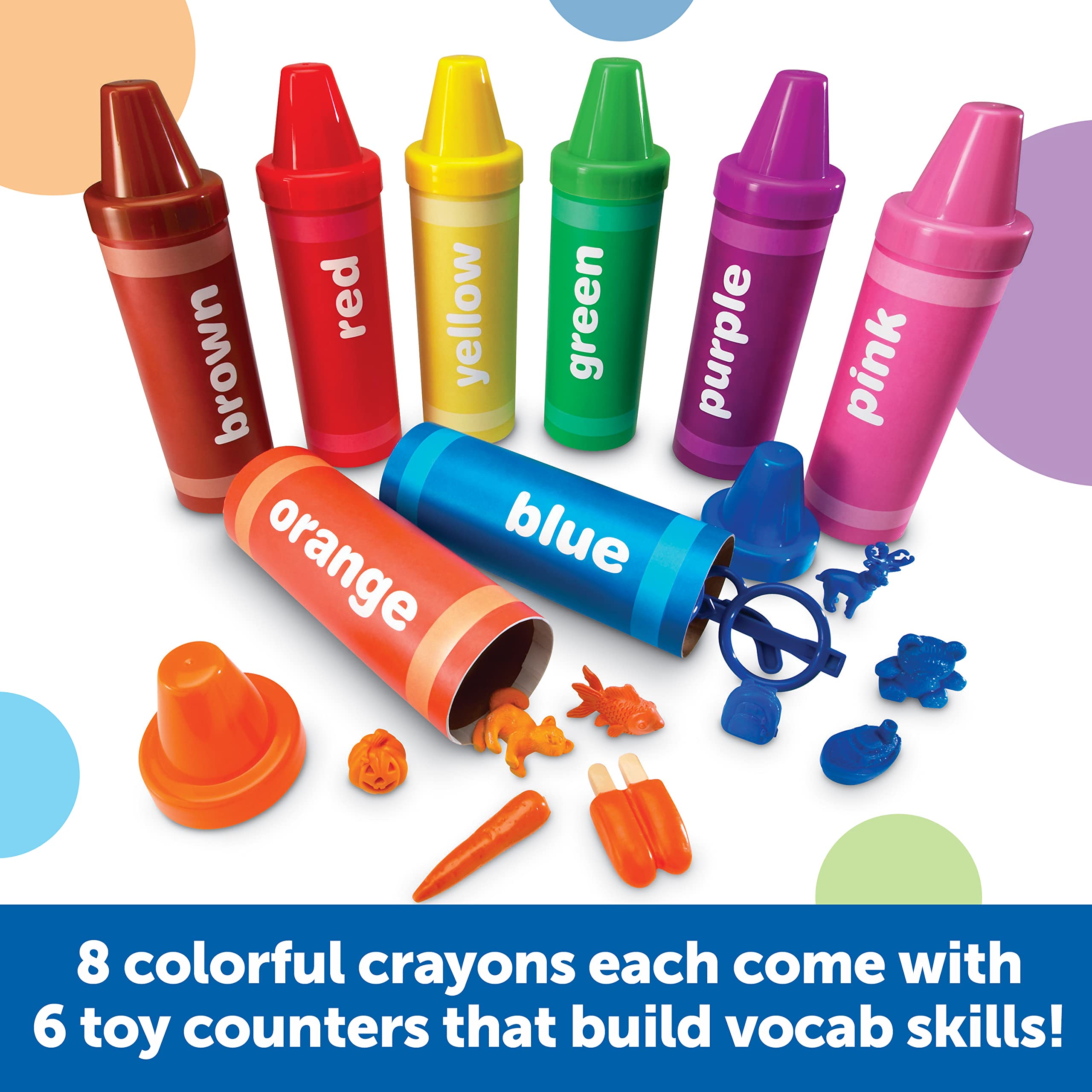 Foto 4 pulgar | Lápices De Colores Para Clasificar Arcoíris De Toy Learning Resources, 56 Piezas, Más De 3 - Venta Internacional.