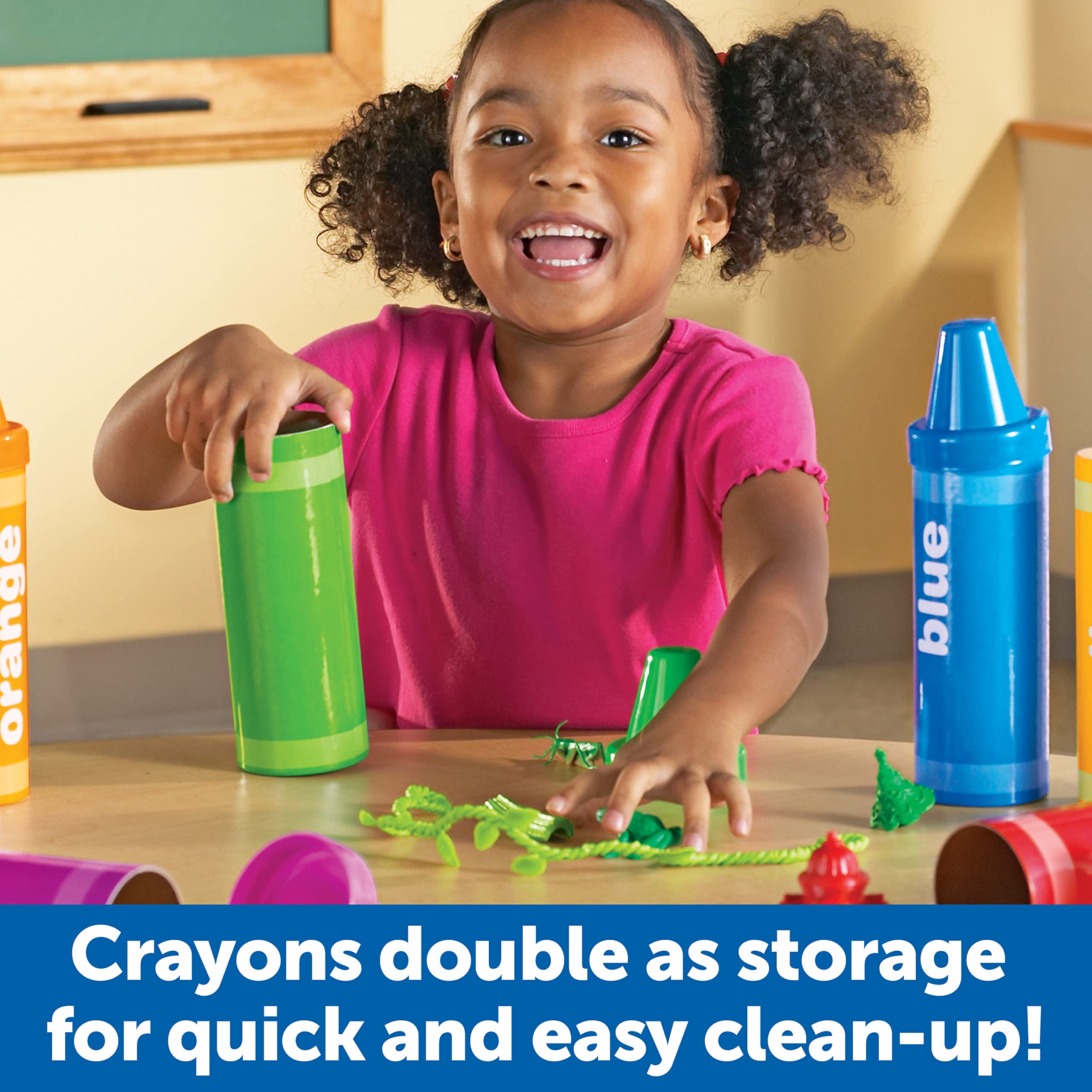 Foto 4 | Lápices De Colores Para Clasificar Arcoíris De Toy Learning Resources, 56 Piezas, Más De 3 - Venta Internacional.