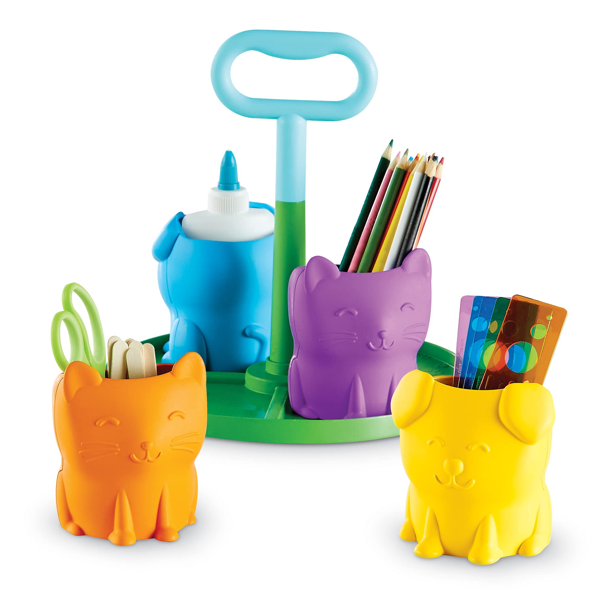Organizador De Materiales De Arte, Recursos De Aprendizaje, Centro Infantil Para Mascotas, 6 Piezas - Venta Internacio