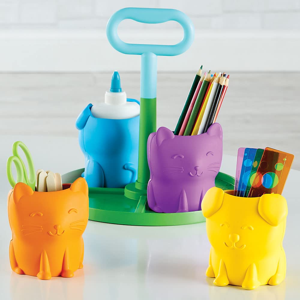 Foto 3 pulgar | Organizador De Materiales De Arte, Recursos De Aprendizaje, Centro Infantil Para Mascotas, 6 Piezas - Venta Internacio
