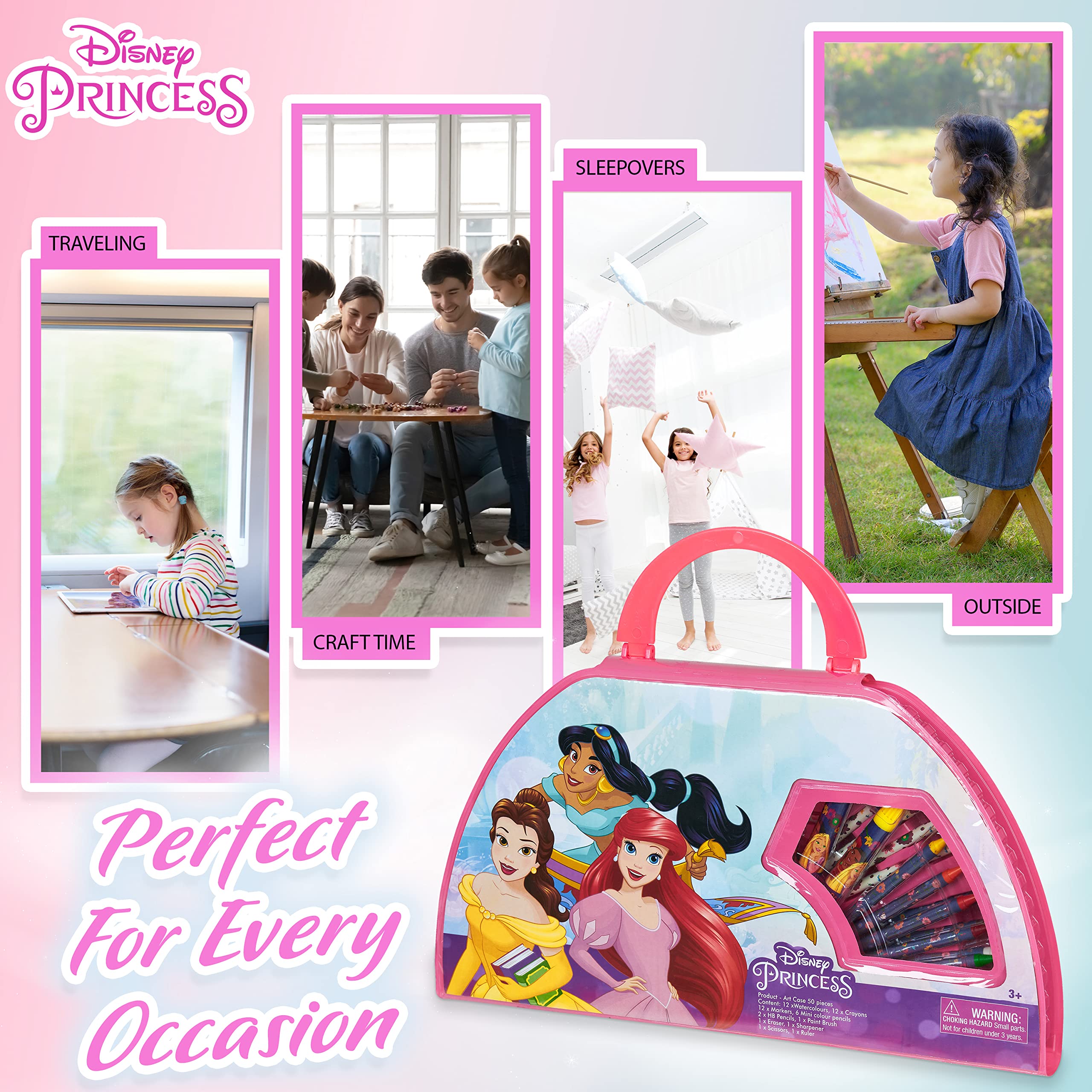 Foto 7 pulgar | Set De Arte Disney Stitch Kids De Más De 40 Piezas Con Pinturas Y Lápices - Venta Internacional.