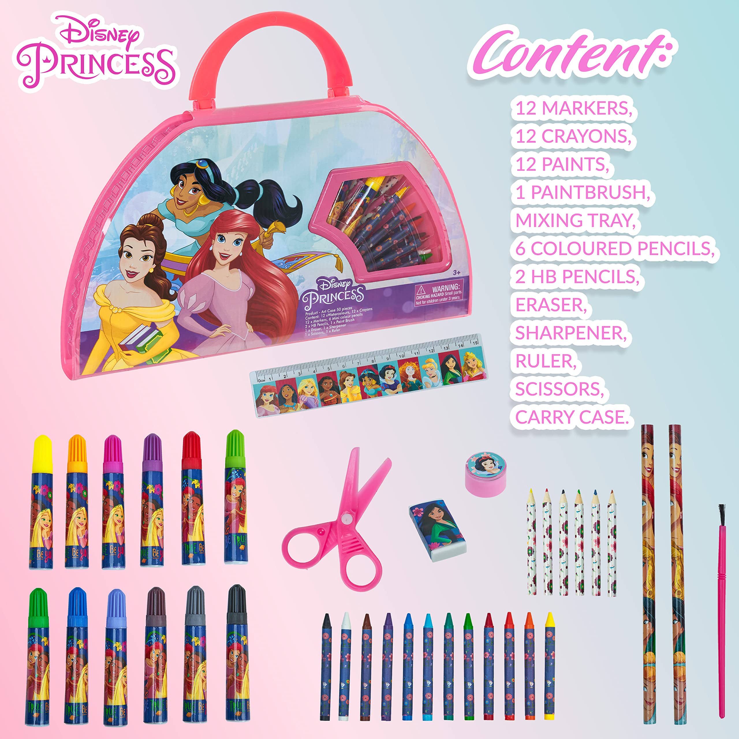 Foto 7 | Set De Arte Disney Stitch Kids De Más De 40 Piezas Con Pinturas Y Lápices - Venta Internacional.