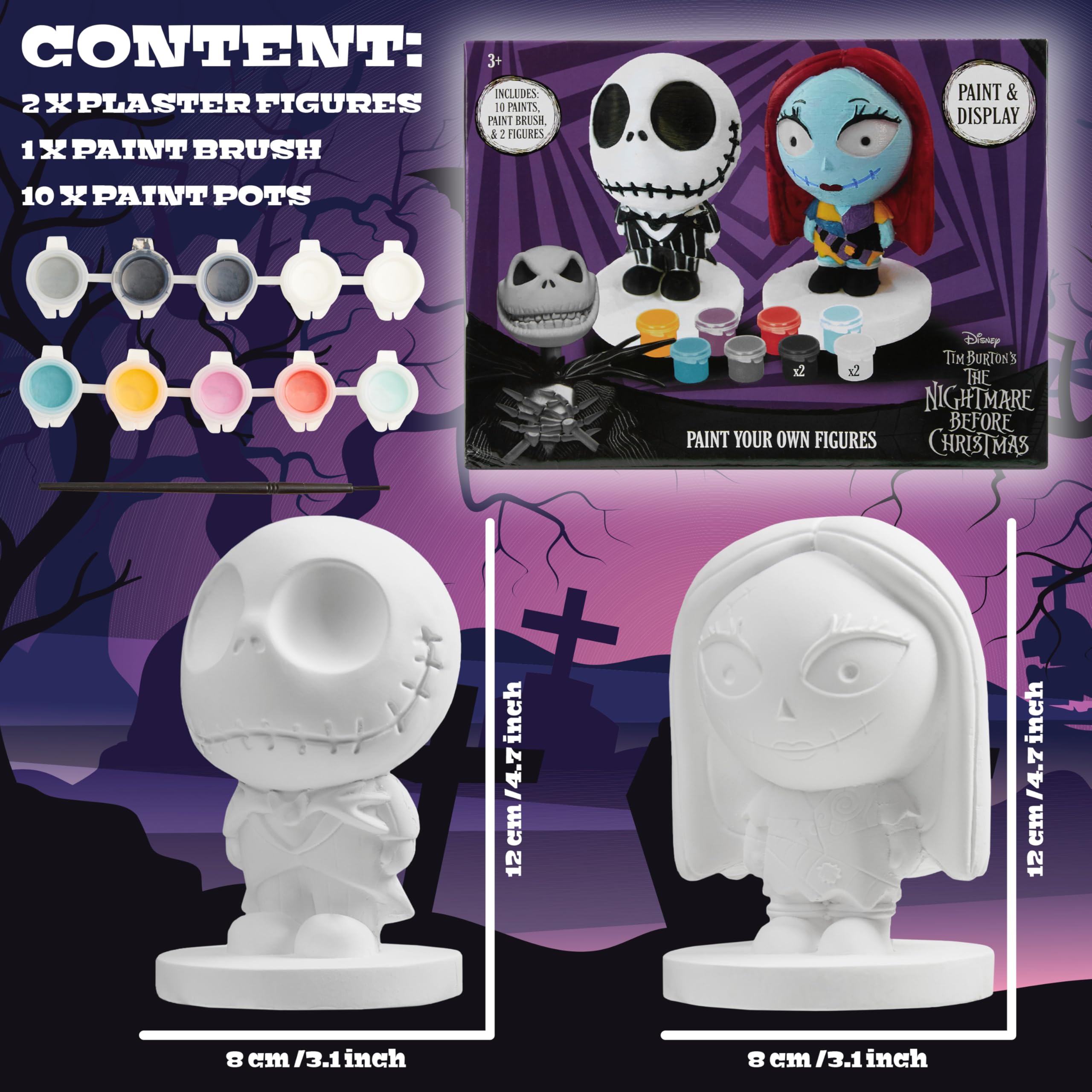 Foto 6 | Diy Crafts Disney Stitch Para Niños Pinta Tu Propia Figura, 1 Paquete - Venta Internacional.