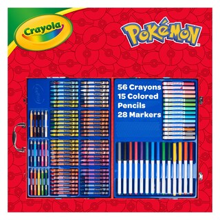 Foto 2 | Art Case Crayola Inspiration Pokémon Con 56 Crayones Y 15 Lápices - Venta Internacional.