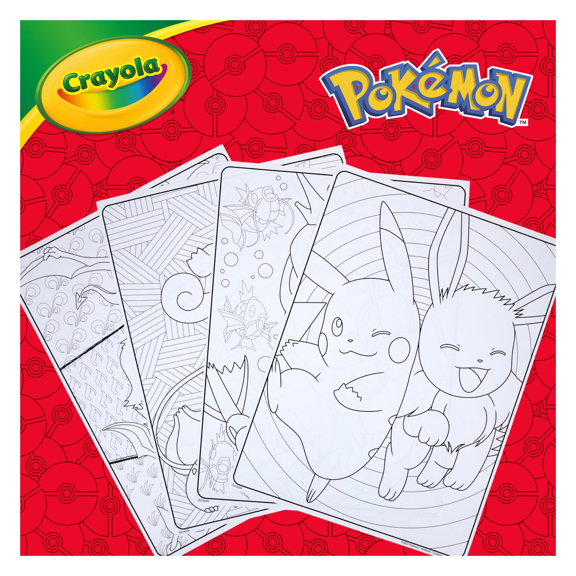 Foto 5 pulgar | Art Case Crayola Inspiration Pokémon Con 56 Crayones Y 15 Lápices - Venta Internacional.