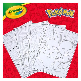 Foto 4 | Art Case Crayola Inspiration Pokémon Con 56 Crayones Y 15 Lápices - Venta Internacional.