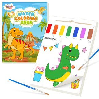 Foto 1 | Libro Para Colorear Al Agua Feredo Kids, Papel Artístico Para Pintar Y Dibujar - Venta Internacional.