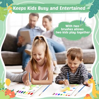 Foto 6 | Libro Para Colorear Al Agua Feredo Kids, Papel Artístico Para Pintar Y Dibujar - Venta Internacional.