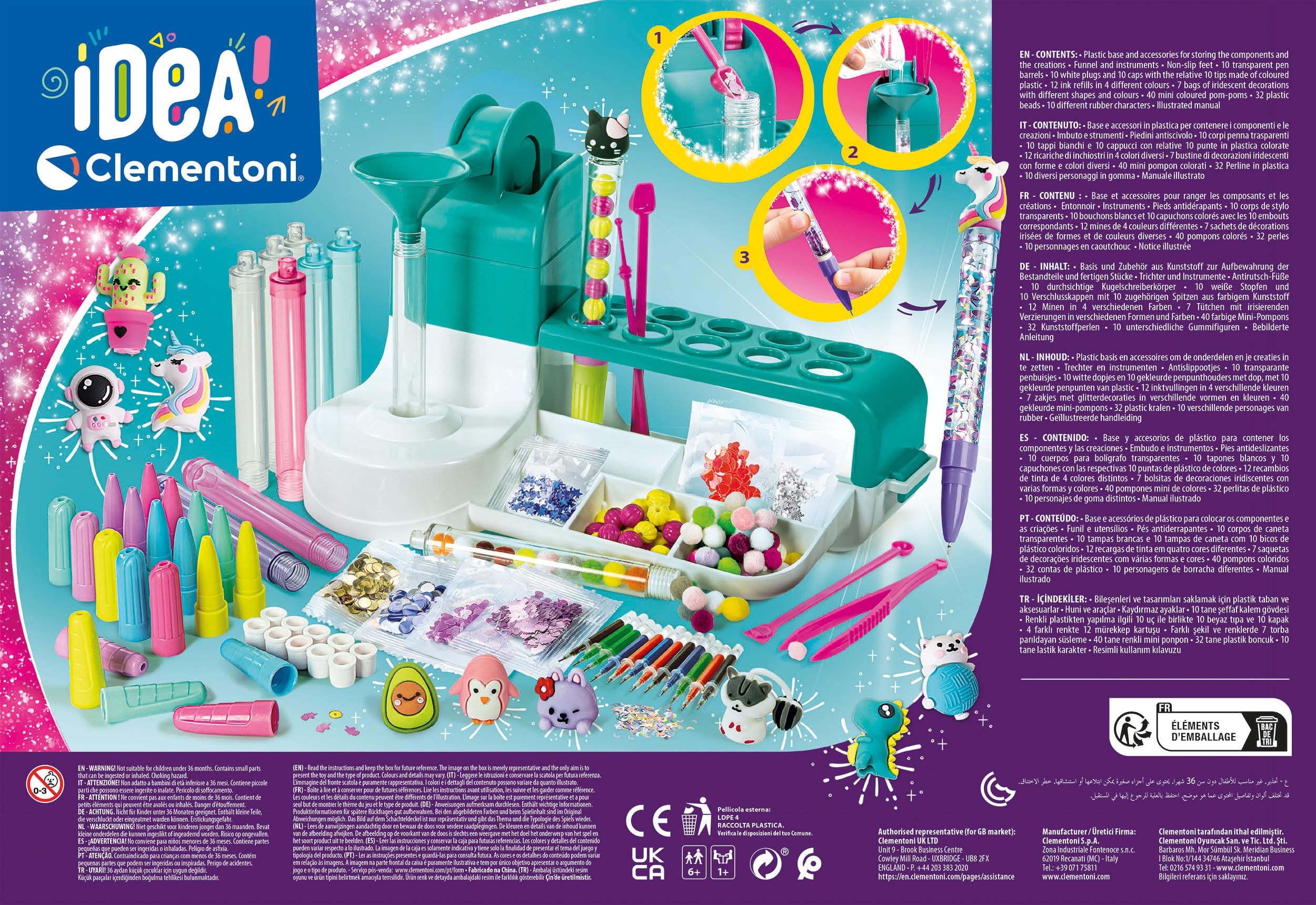 Foto 4 pulgar | Idea De Arte Y Manualidades Creative Pen Lab Clementoni - Venta Internacional.