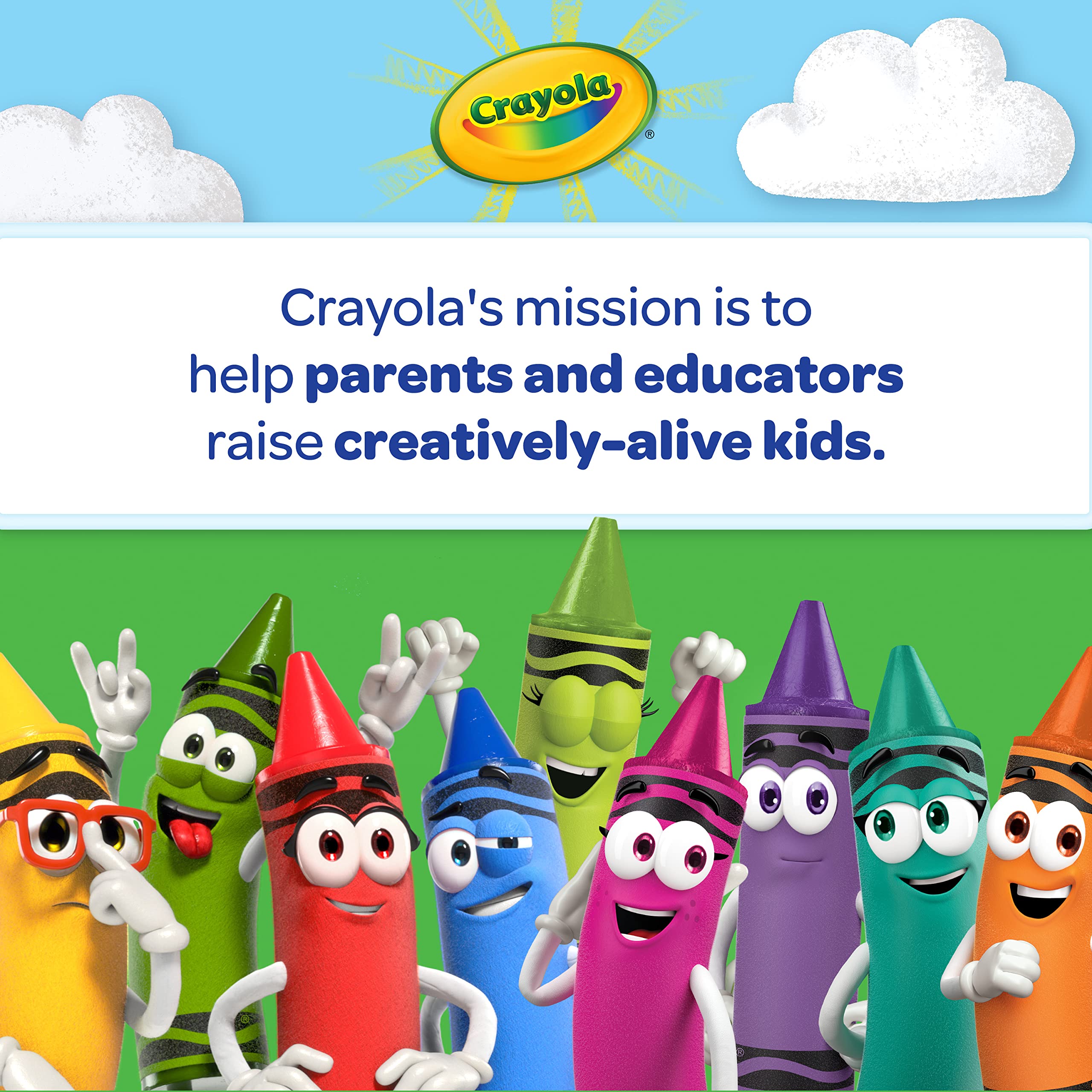 Foto 6 pulgar | Batidora De Rotuladores Crayola Craft Set Con 10 Rotuladores Lavables Para Mayores De 6 Años - Venta Internacional.