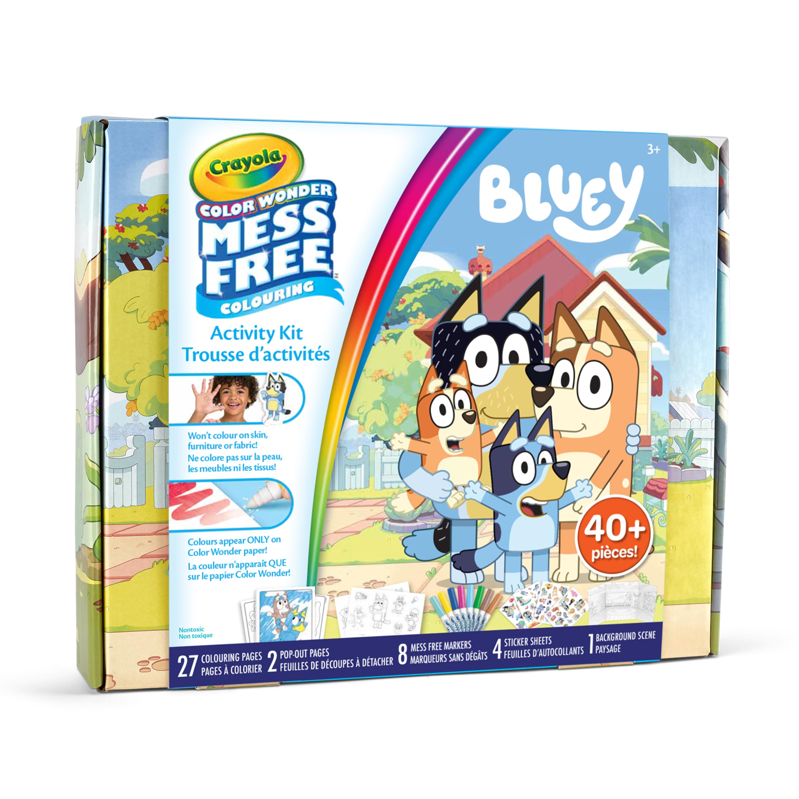Foto 2 pulgar | Kit De Actividades Crayola Color Wonder Bluey, Sin Problemas, 3 Años O Más - Venta Internacional.