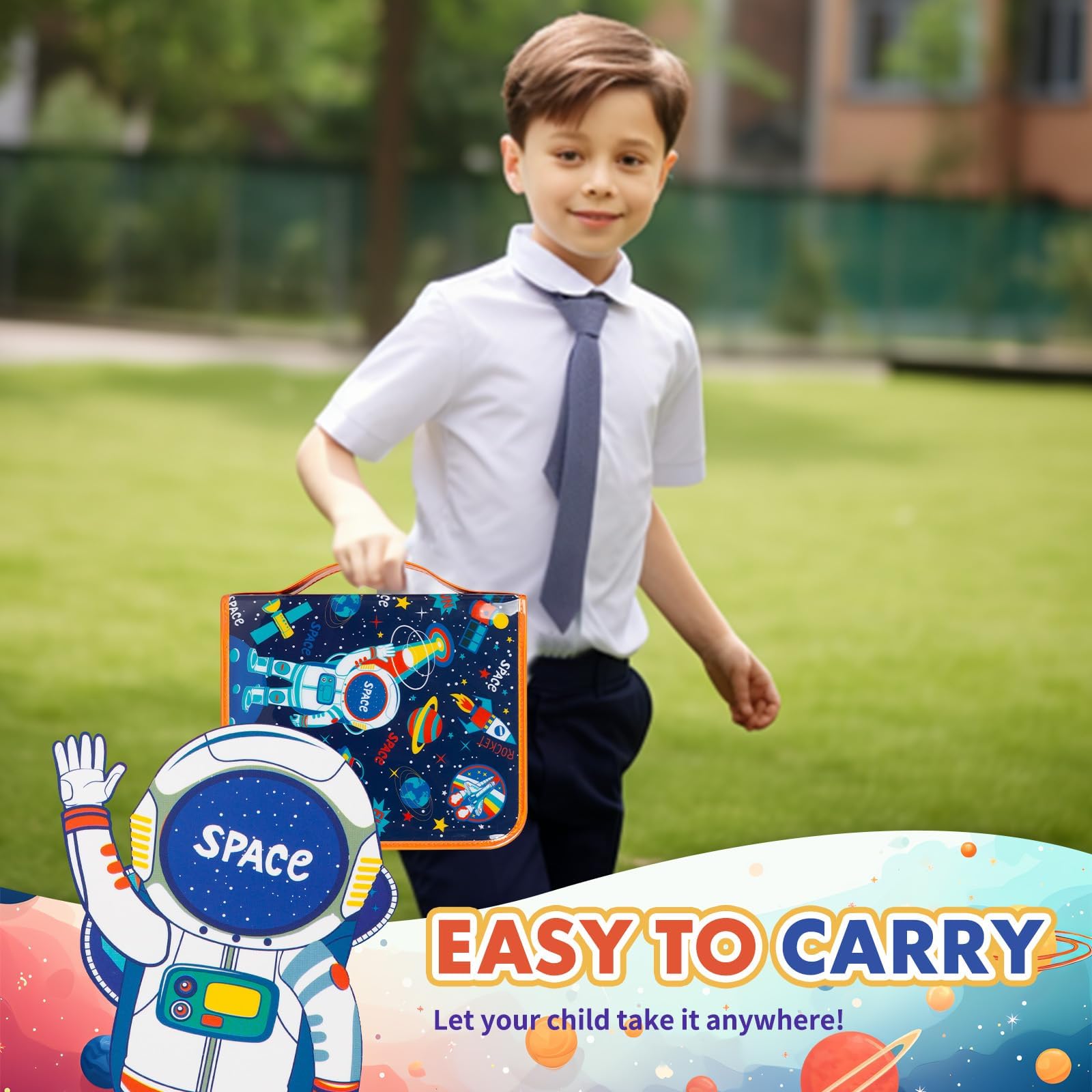 Foto 7 pulgar | Set De Rotuladores Espaciales Yoytoo Con Estuche Para Lápices Con Purpurina - Venta Internacional.