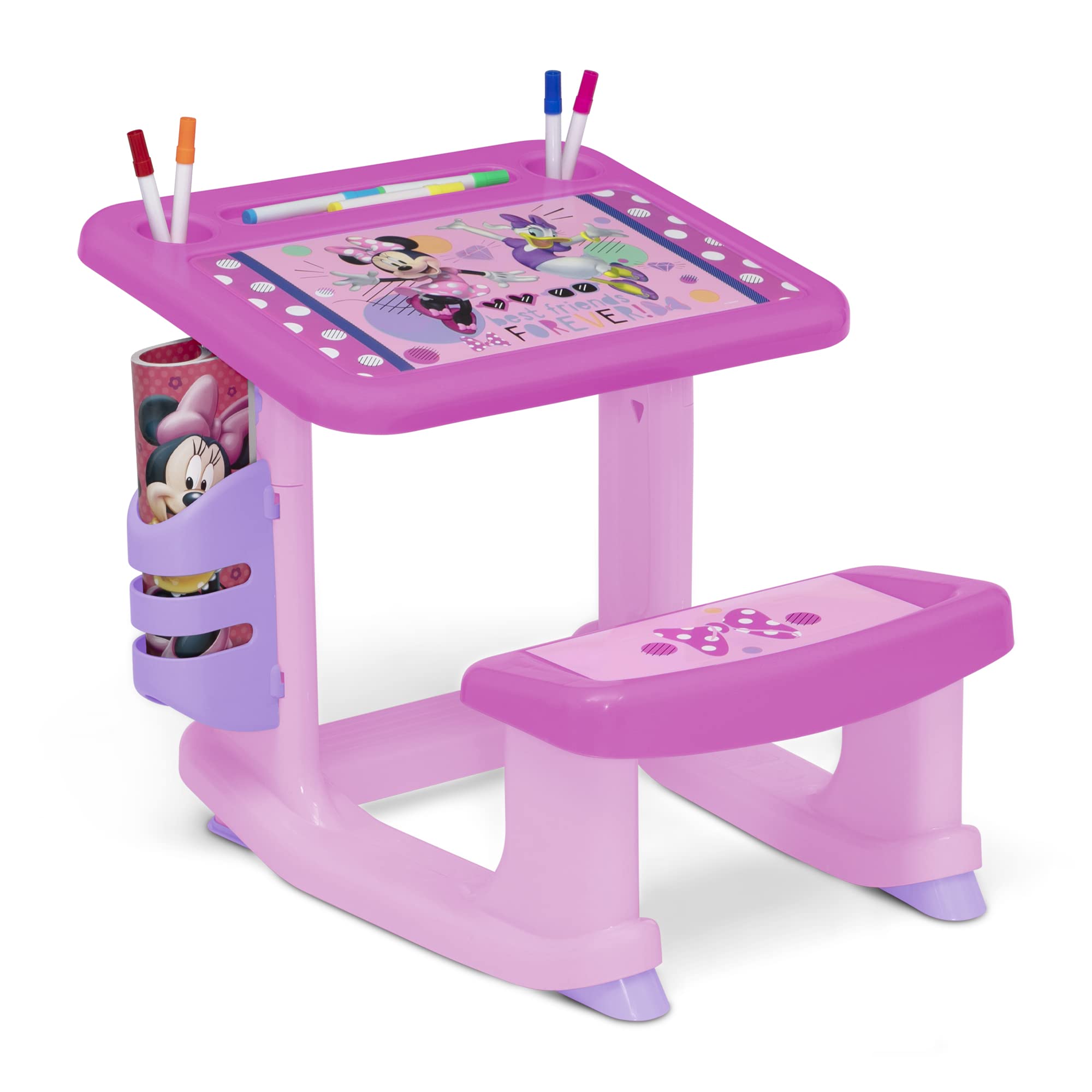 Foto 1 | Escritorio Delta Children Disney Minnie Mouse Con 10 Rotuladores - Venta Internacional.
