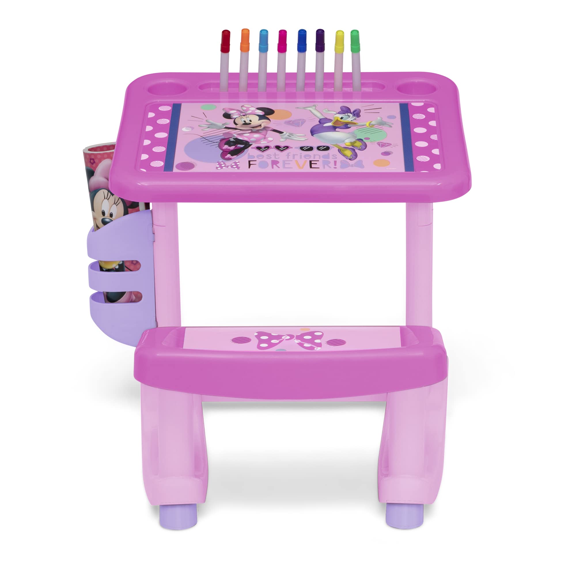 Foto 7 | Escritorio Delta Children Disney Minnie Mouse Con 10 Rotuladores - Venta Internacional.