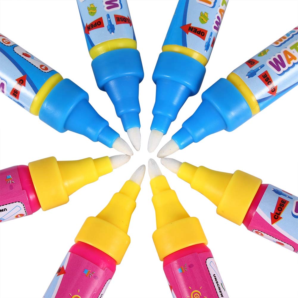 Foto 8 pulgar | Bolígrafos De Acuarela, 8 Unidades, Para Tapete De Pintura Mágica Para Niños De 3 A 14 Años - Venta Internacional.