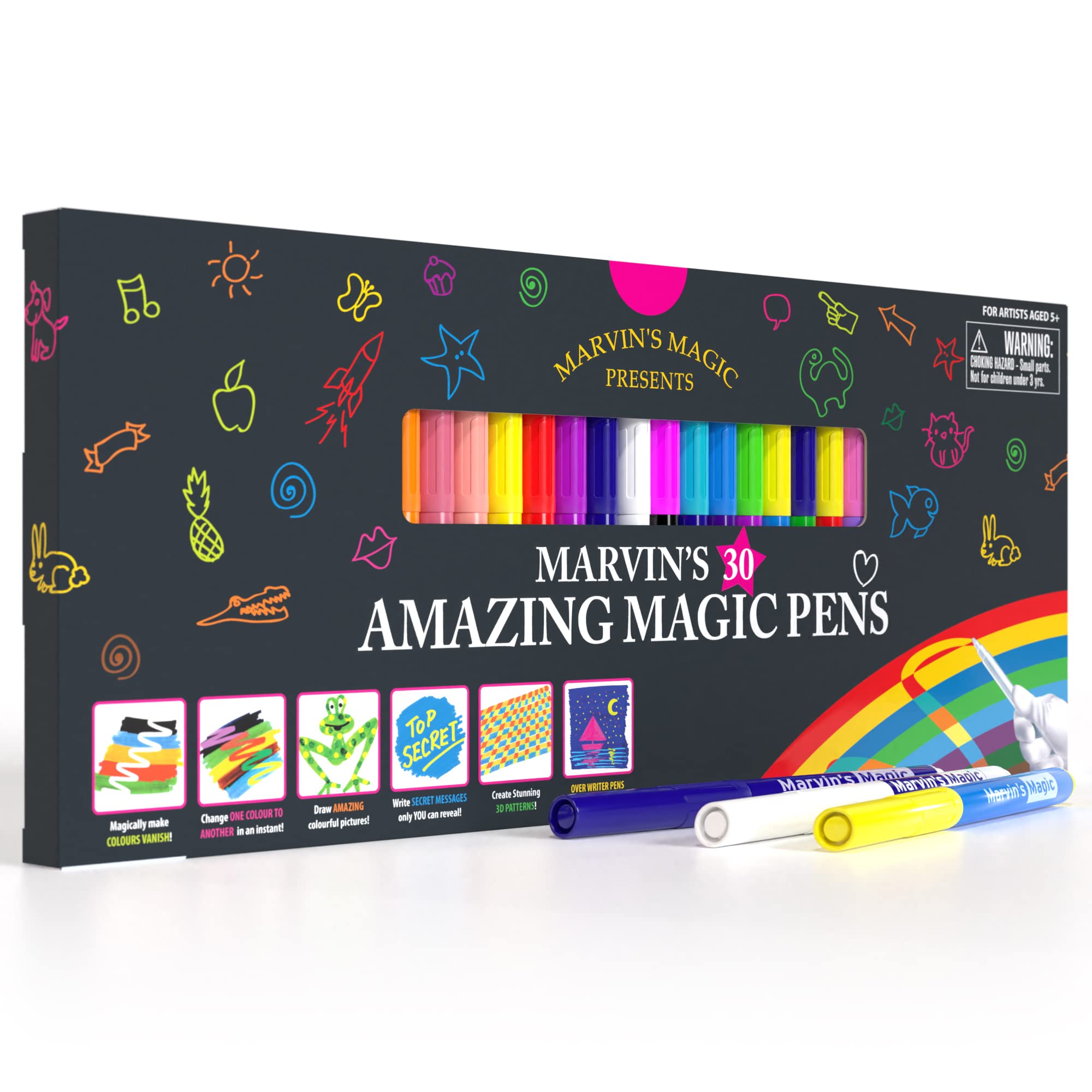 Foto 2 pulgar | Magic Pens Marvin's Magic 30 Piezas - Venta Internacional