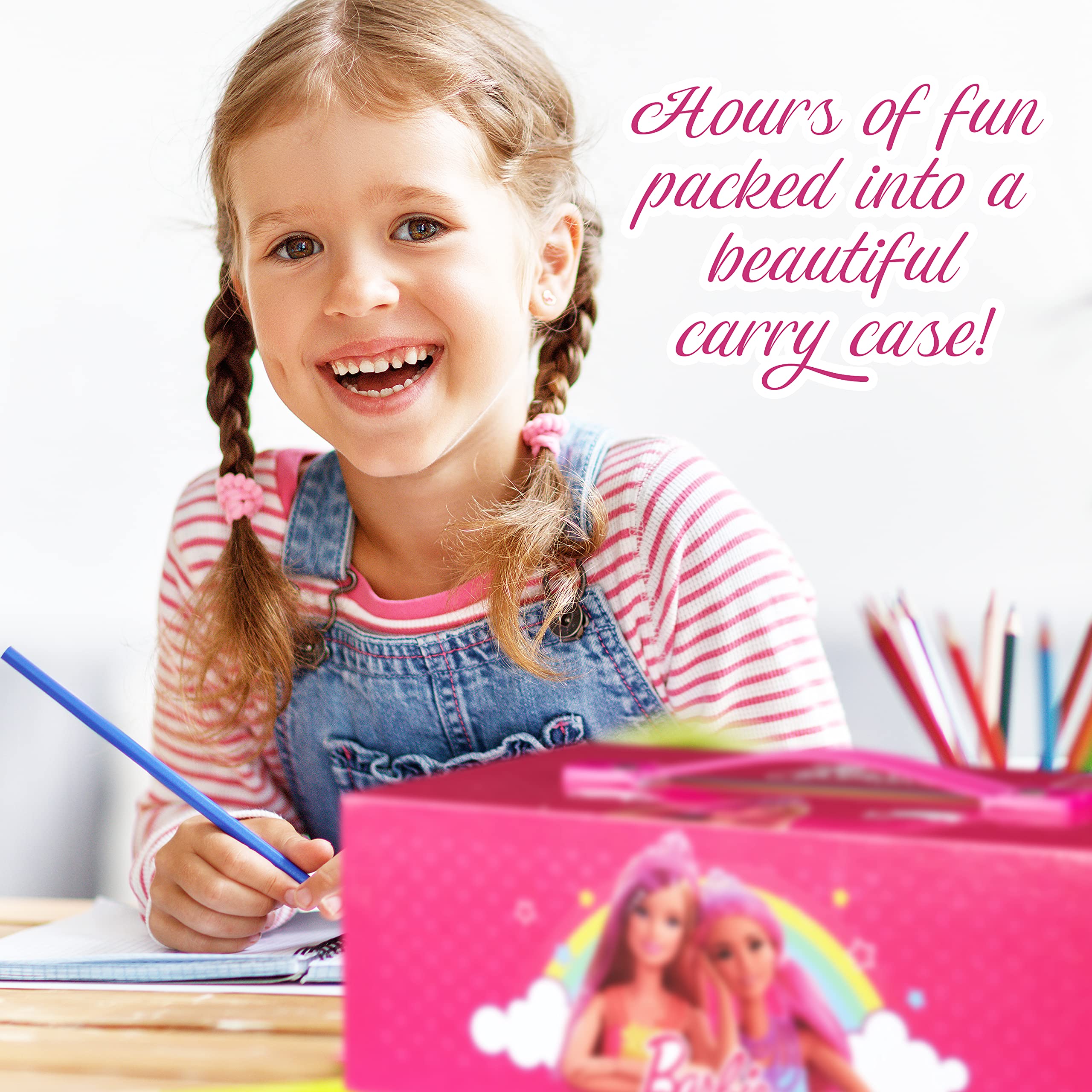 Foto 6 pulgar | Art Set Barbie Art Box Con 3 Cajones Y Asa Para Niños - Venta Internacional.