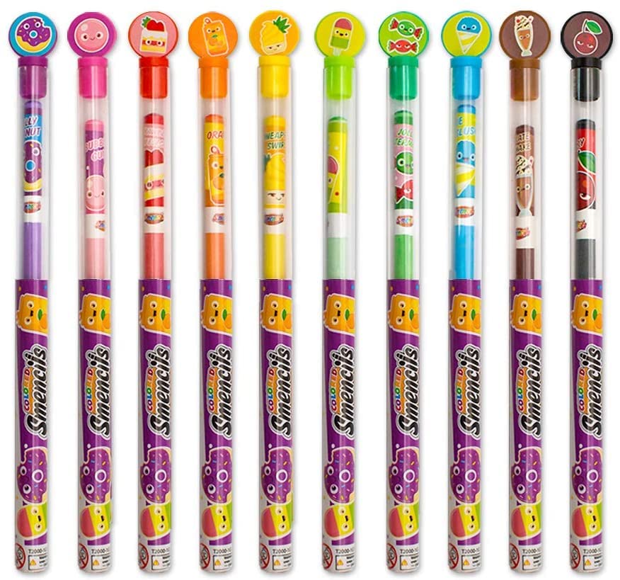 Foto 5 pulgar | Lápices De Colores Aromáticos, 10 Unidades, Paquete De 2 - Scentco - Venta Internacional.