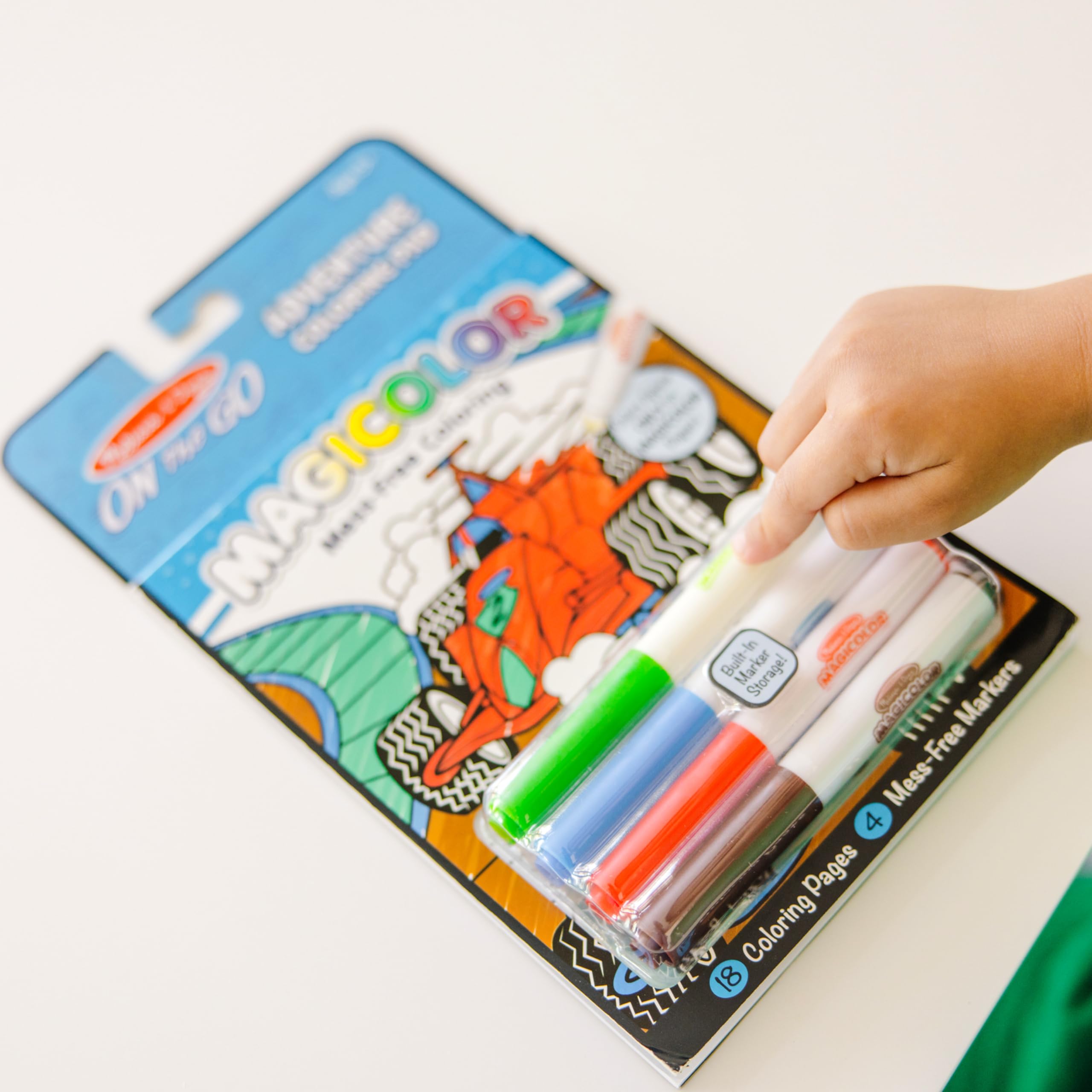 Foto 7 | Bloc Para Colorear Melissa & Doug On The Go Magicolor Adventure - Venta Internacional.