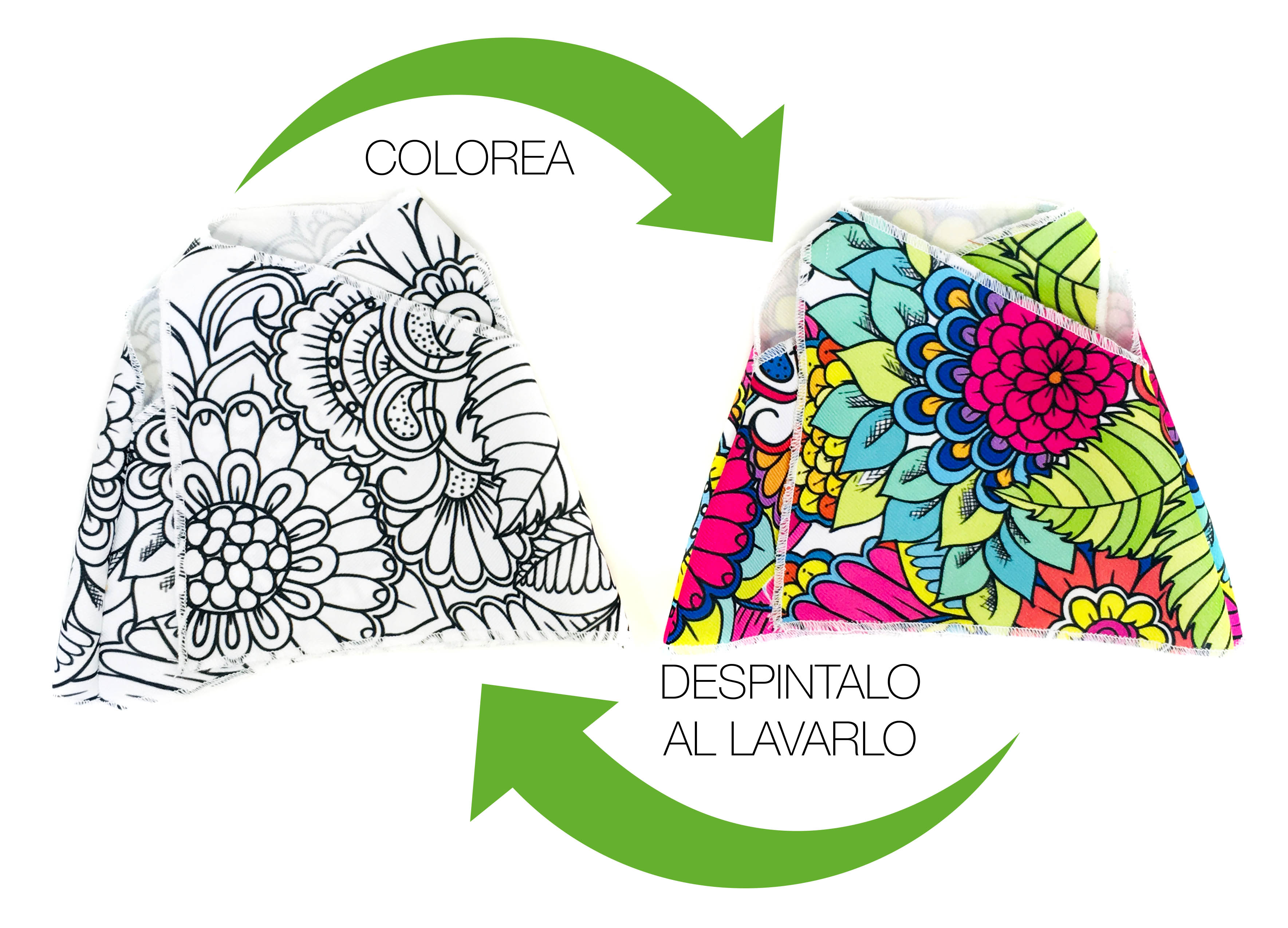 Foto 2 | Oso De Peluche Mandala 3 Vestidos Lavables Altus  Peluche Gris Con Plumones Juguete Educativo