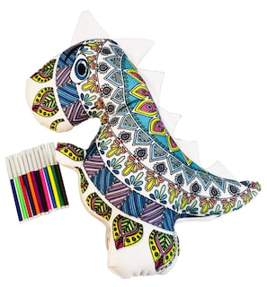 Foto 1 | Dinosaurio 3d Mandala Lavable Altus Tiranosaurio Rex De Peluche Con Plumones Juguete Educativo