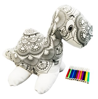 Foto 3 | Dinosaurio 3d Mandala Lavable Altus Plesiosaurio De Peluche Con Plumones Juguete Educativo