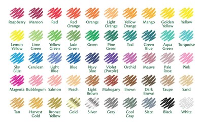 Foto 4 | Lápices De Colores Crayola Con Puntas Preafiladas De 50 Unidades, No Tóxicos - Venta Internacional.