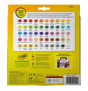 Foto 7 | Lápices De Colores Crayola Con Puntas Preafiladas De 50 Unidades, No Tóxicos - Venta Internacional.