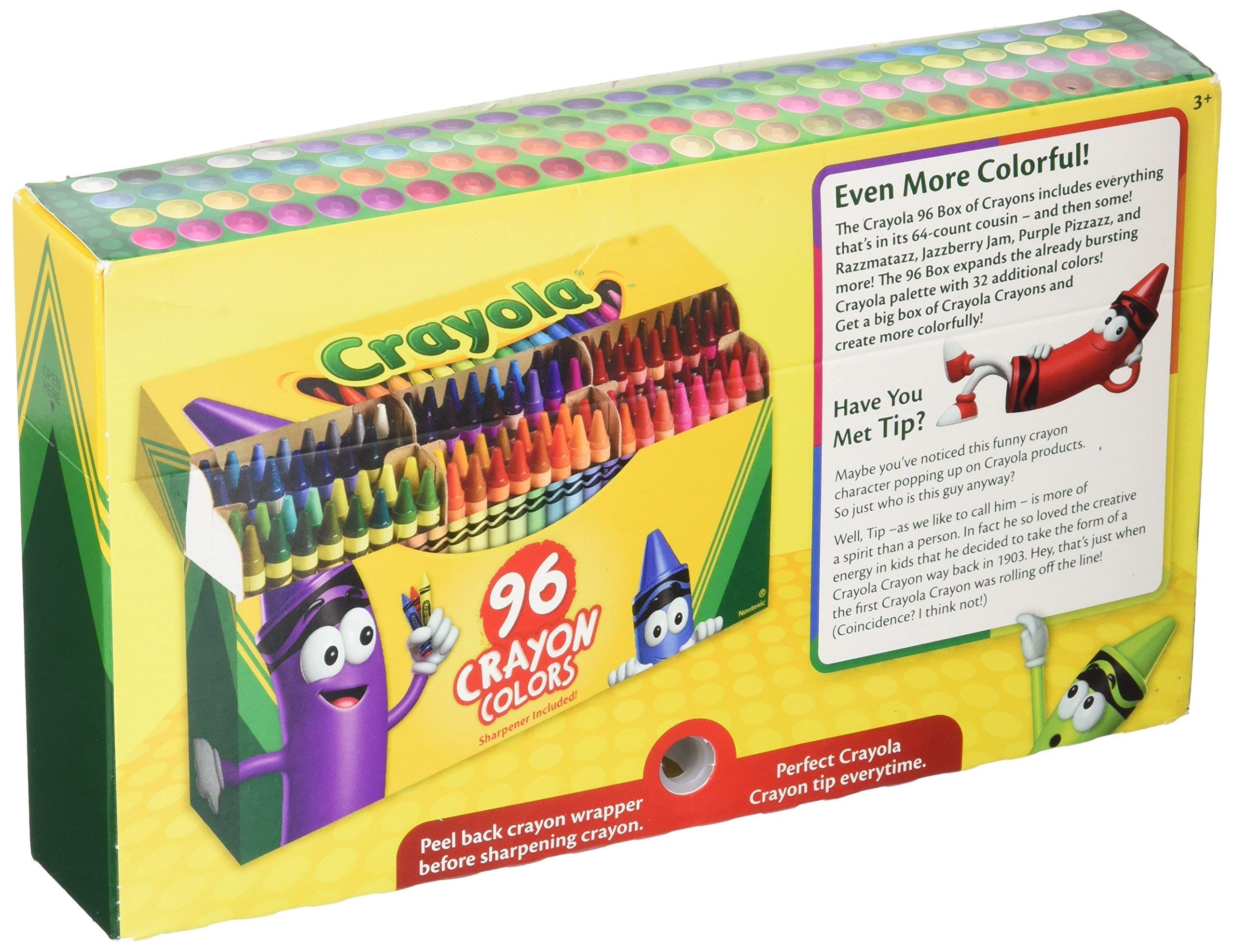 Foto 3 pulgar | Crayons Crayola 96 Colores Con Sacapuntas Incluido (paquete De 2) - Venta Internacional.