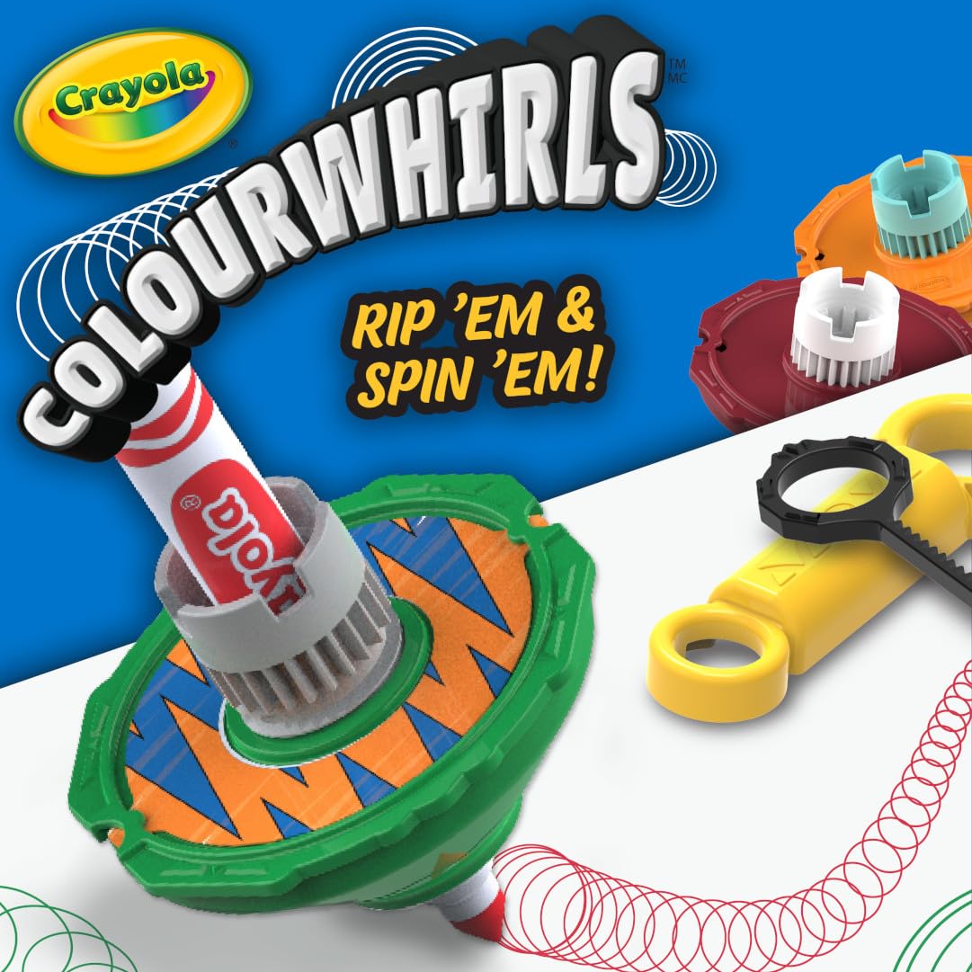 Foto 7 pulgar | Toy Crayola Colourwhirls De Spin Art Con Marcador Ultra Clean 6+ - Venta Internacional.