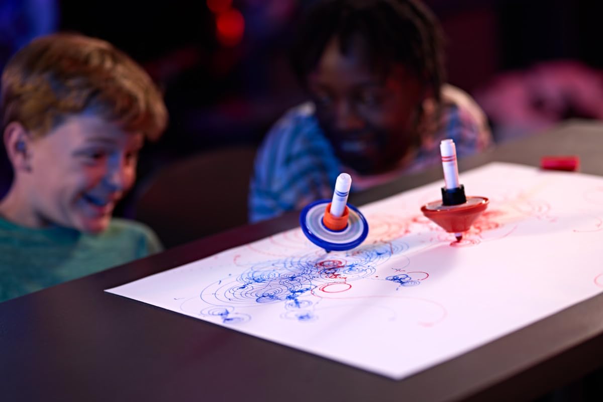 Foto 7 | Toy Crayola Colourwhirls De Spin Art Con Marcador Ultra Clean 6+ - Venta Internacional.