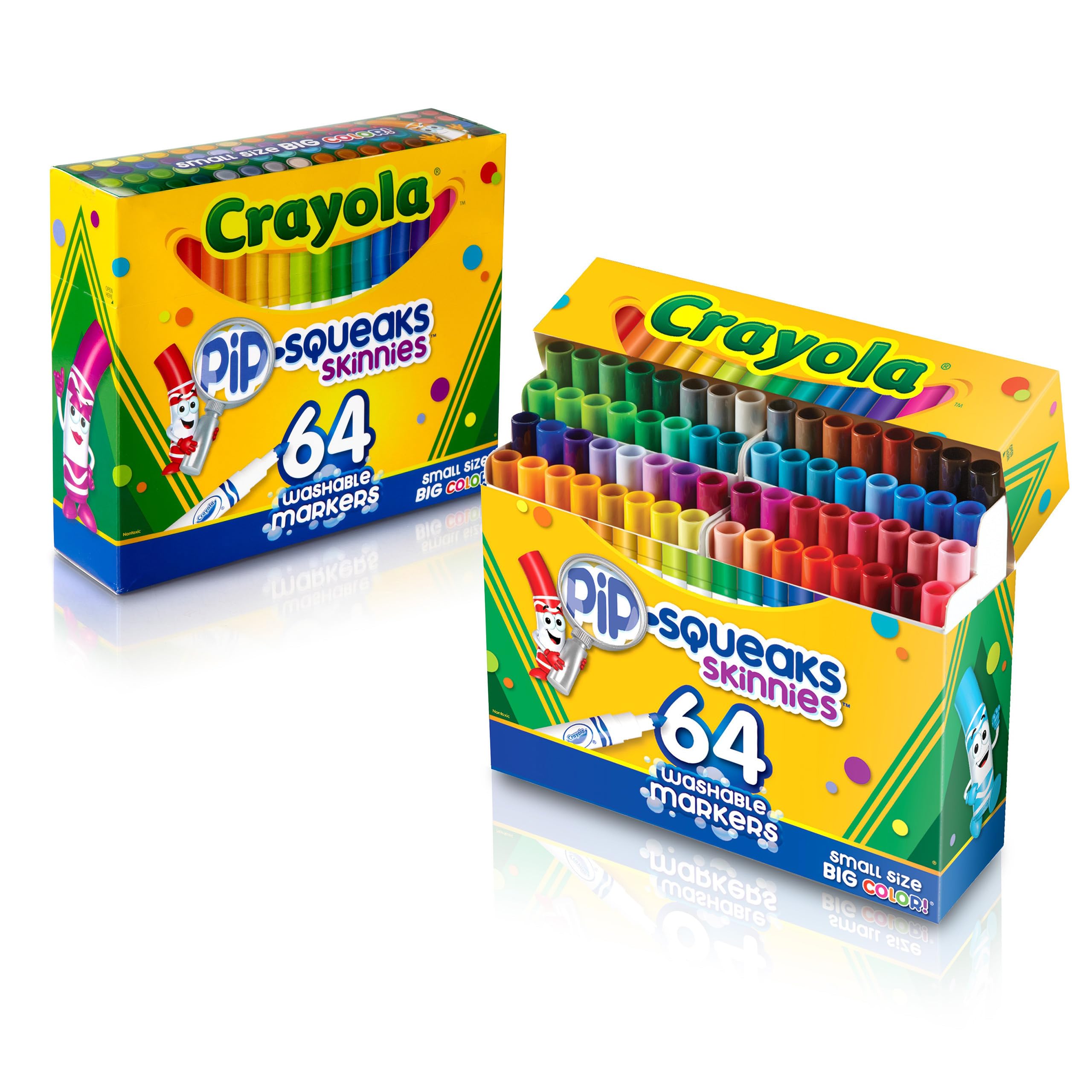 Foto 8 pulgar | Marcadores Lavables Crayola Pip-squeaks Skinnies 64 Piezas - Venta Internacional