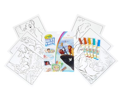 Foto 2 | Bloc Y Rotuladores Color Wonder Crayola Lion King, 18 Páginas - Venta Internacional.