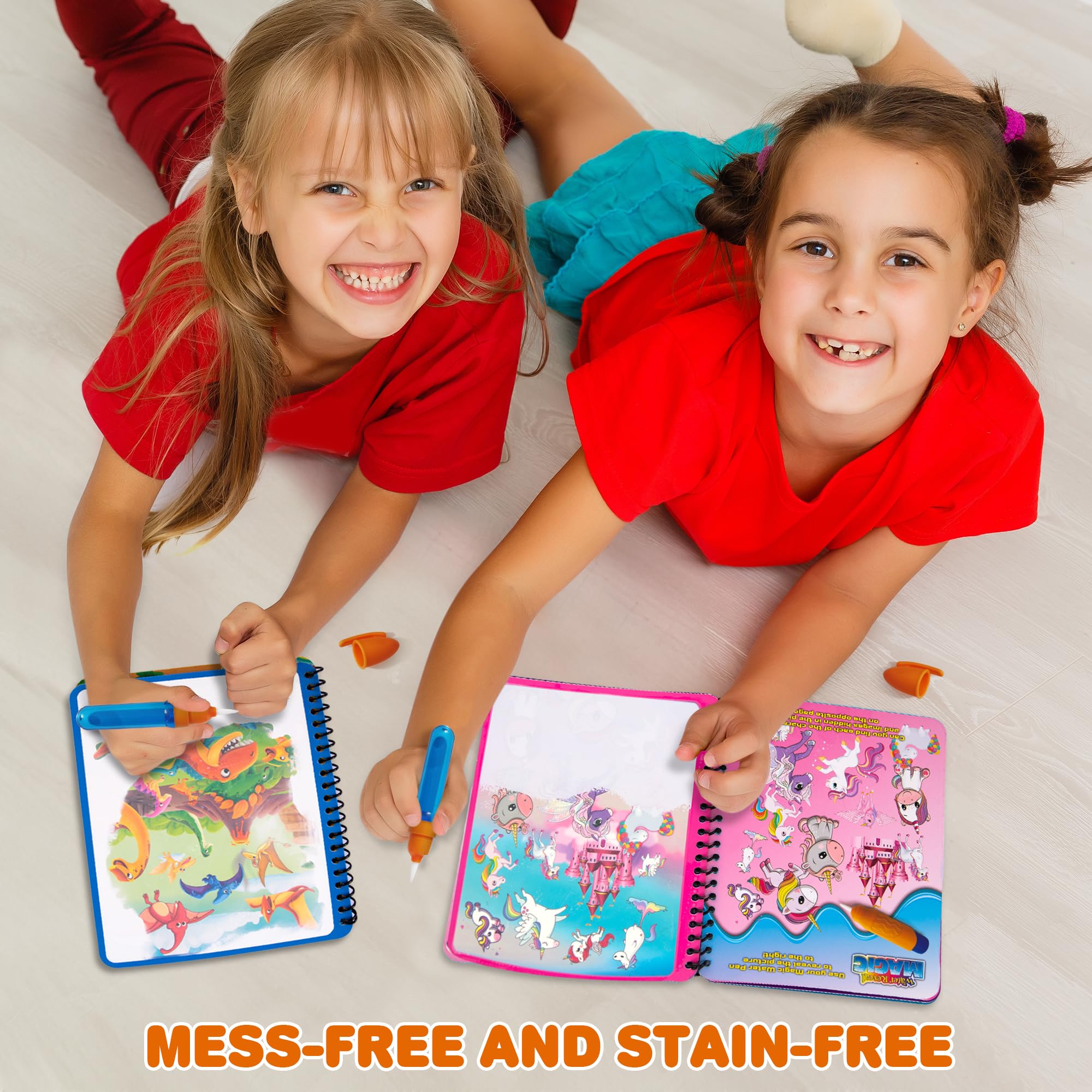 Foto 5 pulgar | Libros Mágicos Para Colorear Con Agua, Arte Y Creatividad Para Niños De 1 A 4 Años - Venta Internacional.