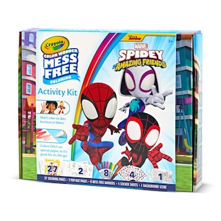 Foto 4 | Kit Para Colorear Crayola Color Wonder Spidey Y Sus Increíbles Amigos - Venta Internacional.
