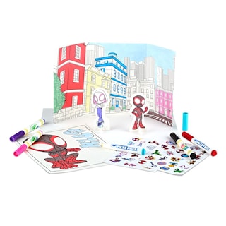 Foto 5 | Kit Para Colorear Crayola Color Wonder Spidey Y Sus Increíbles Amigos - Venta Internacional.