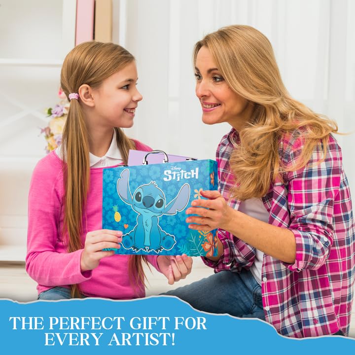 Foto 7 pulgar | Set De Arte Disney Stitch De Más De 130 Piezas Con Frozen Coloring Kids - Venta Internacional.