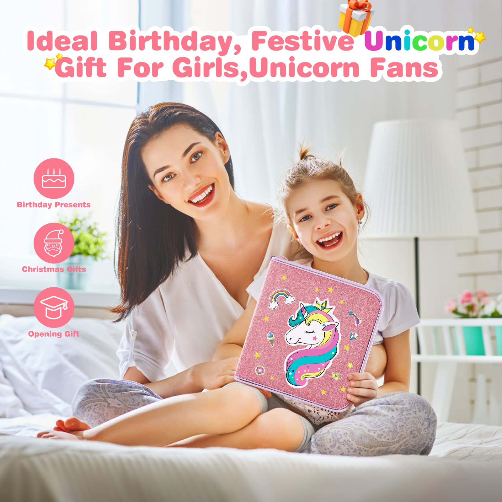 Foto 7 | Art Set Maigozon 53 Rotuladores Con Aroma A Frutas Con Funda De Unicornio - Venta Internacional.