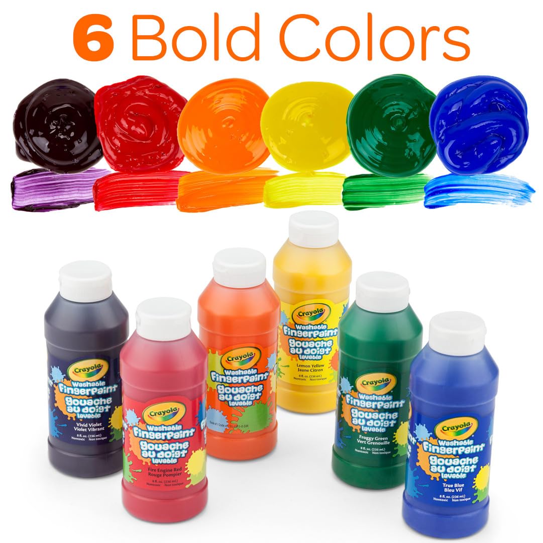 Foto 3 pulgar | Pinturas Crayola de 6 Piezas-Venta Internacional