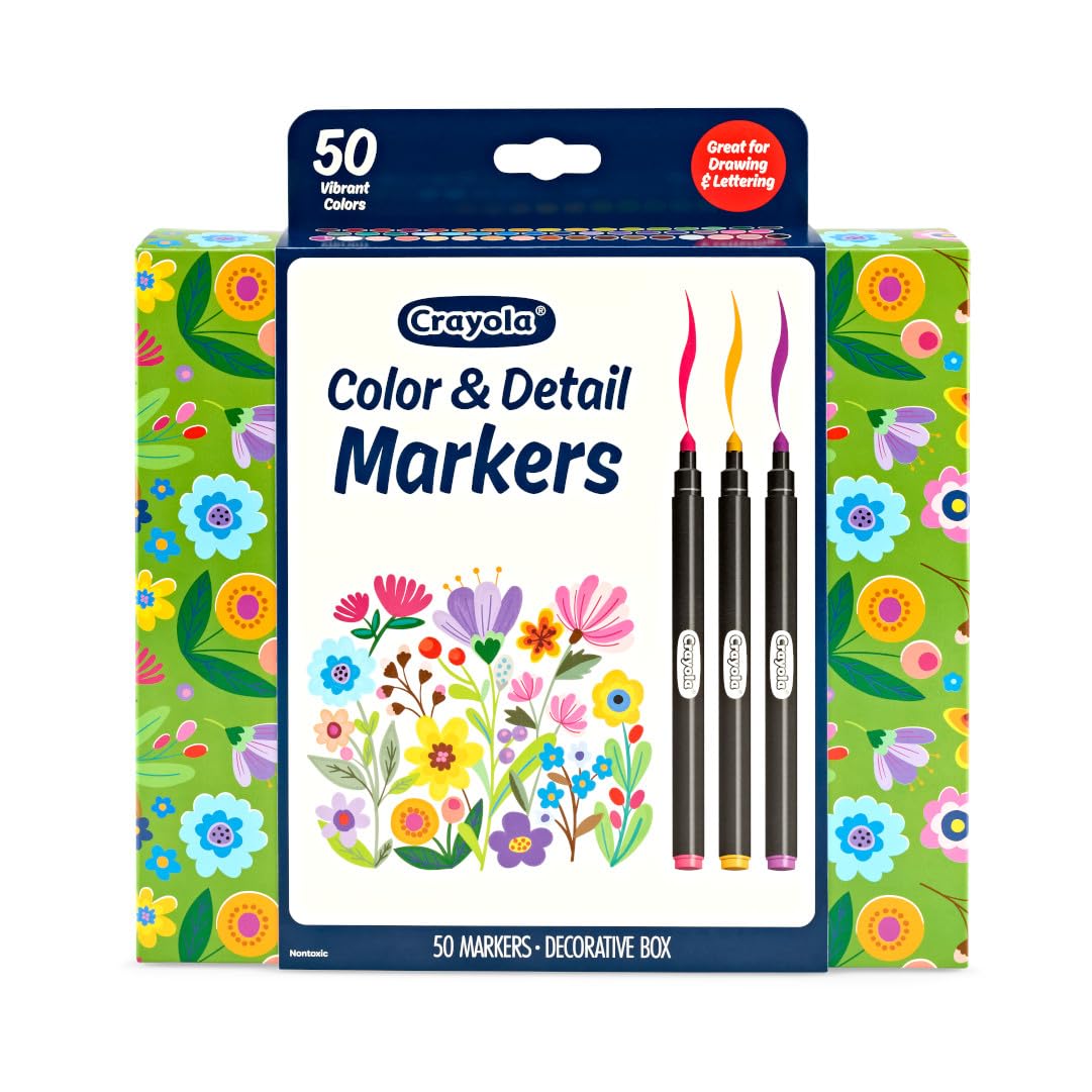Foto 3 pulgar | Marcadores Crayola de 50 Piezas-Venta Internacional