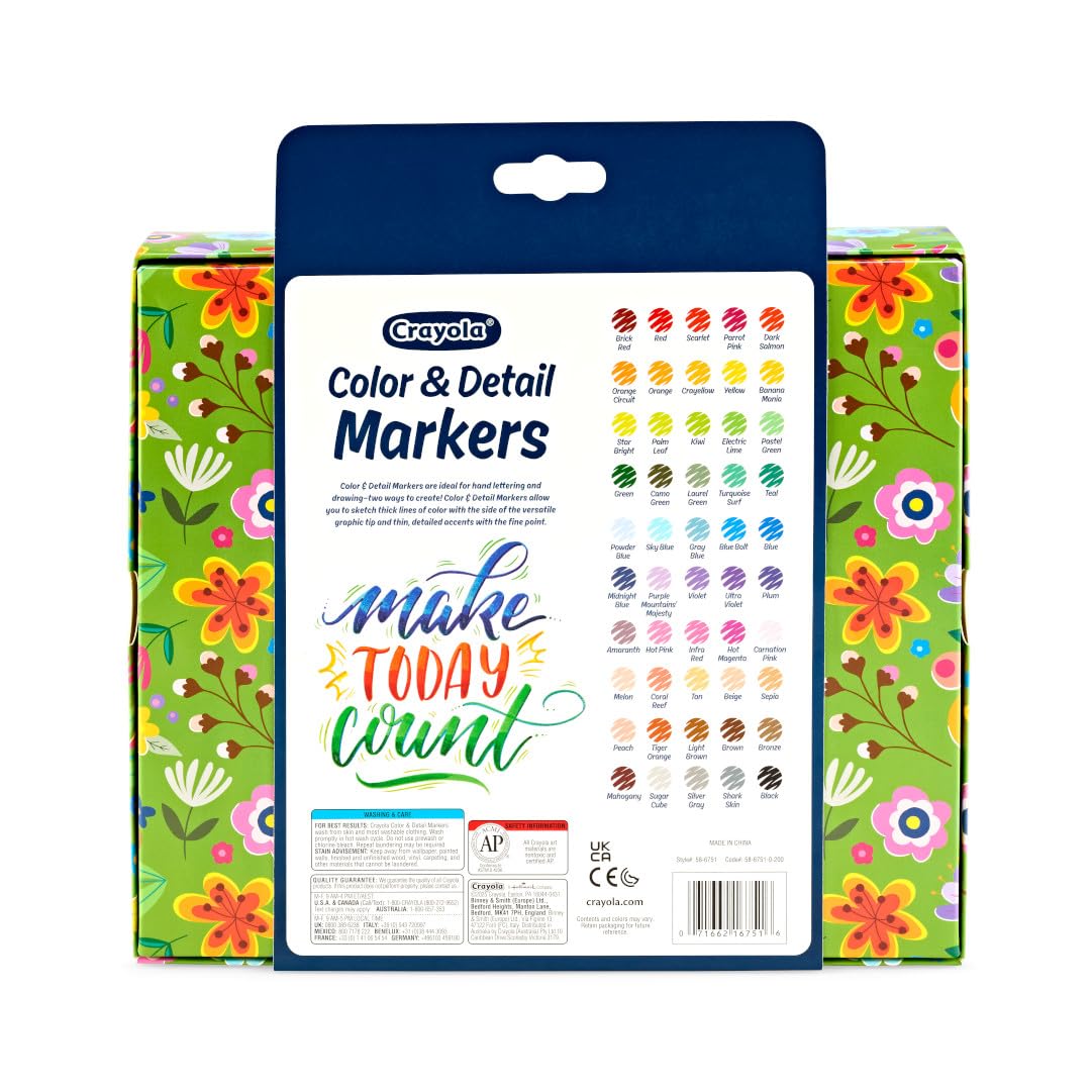 Foto 8 pulgar | Marcadores Crayola de 50 Piezas-Venta Internacional