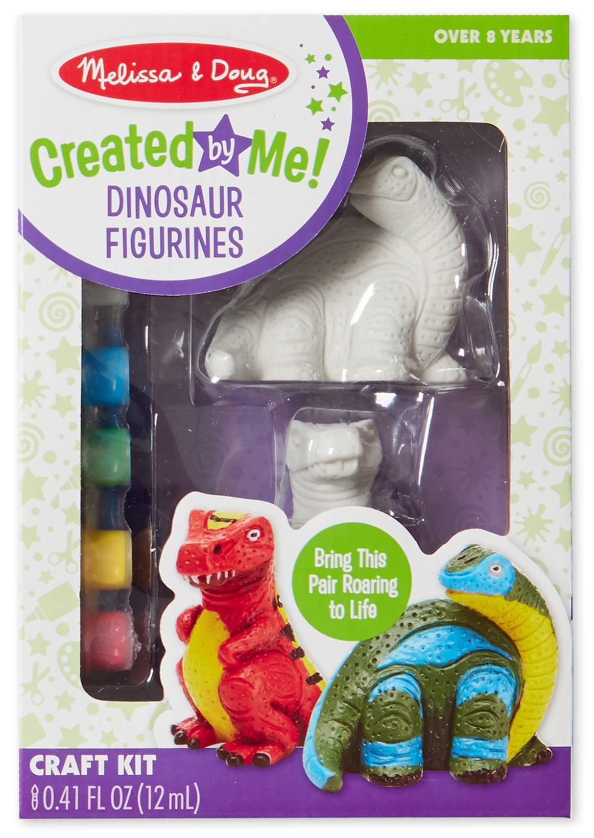 Foto 2 pulgar | ¡kit De Manualidades De Melissa Y Doug Creado Por Mí! Figuras De Dinosaurios - Venta Internacional.