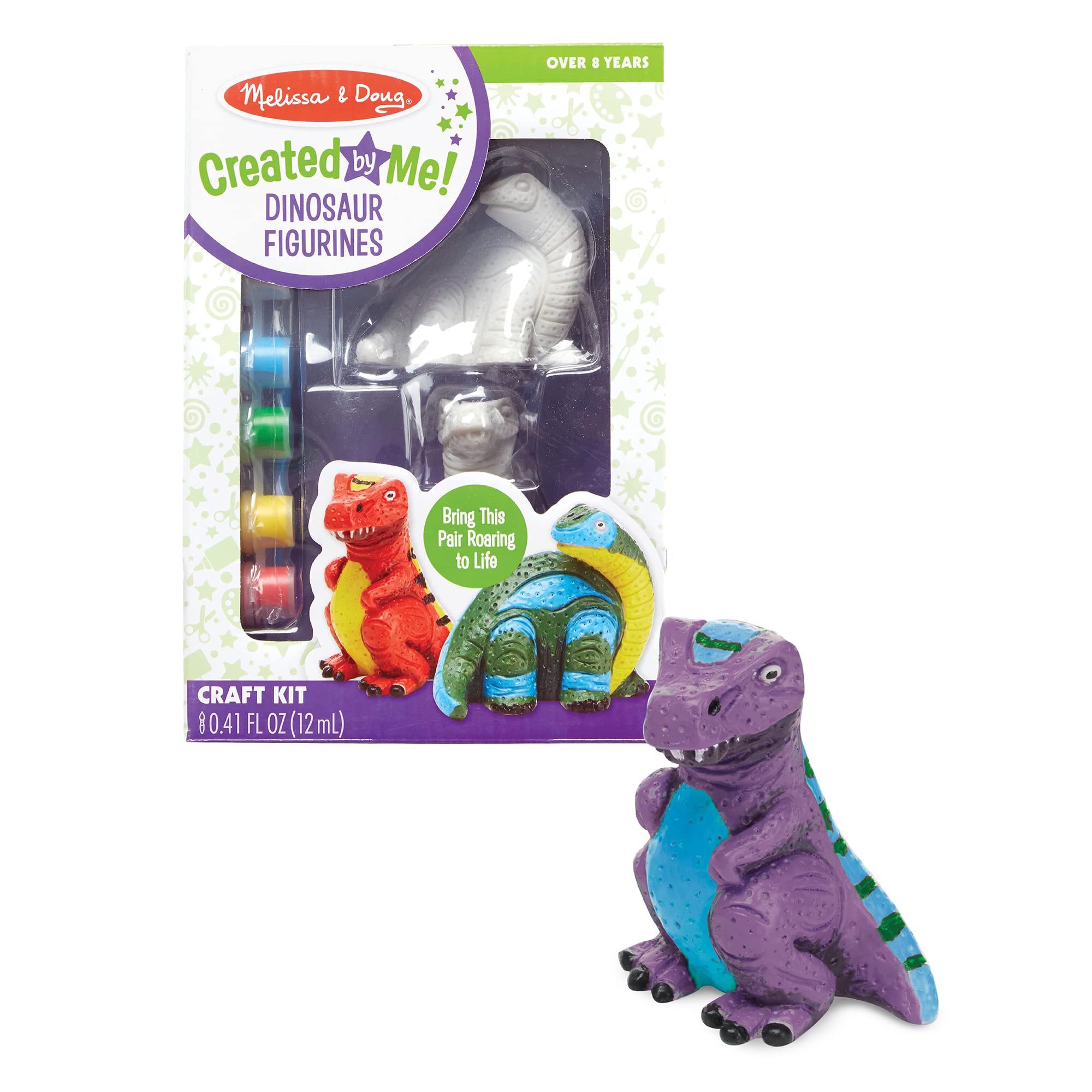 Foto 7 pulgar | ¡kit De Manualidades De Melissa Y Doug Creado Por Mí! Figuras De Dinosaurios - Venta Internacional.