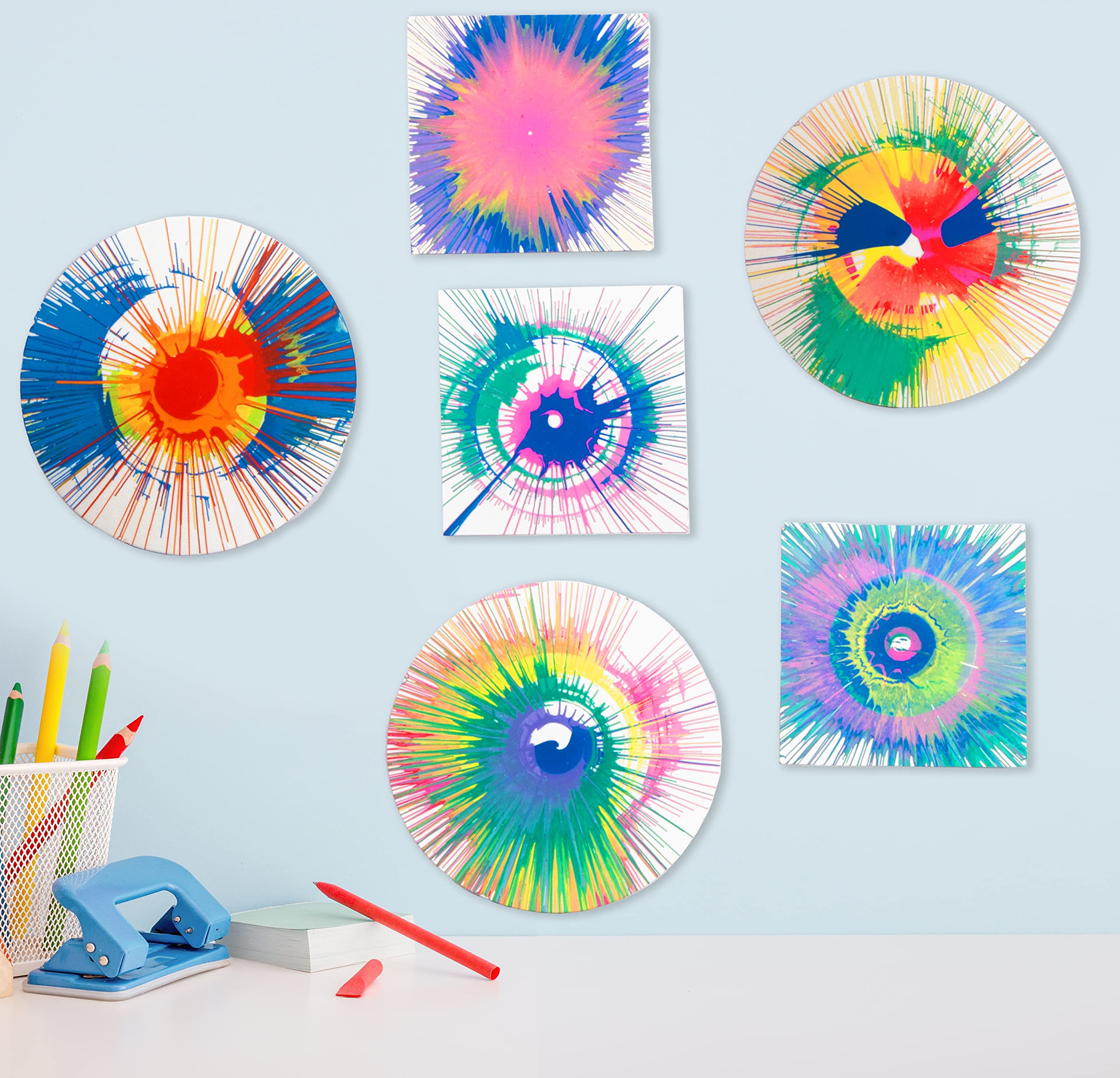 Foto 7 | Kit De Arte Creative Kids Spin & Paint Con Máquina De Arte Giratoria Para Niños, 6 Años O Más - Venta Internacional.