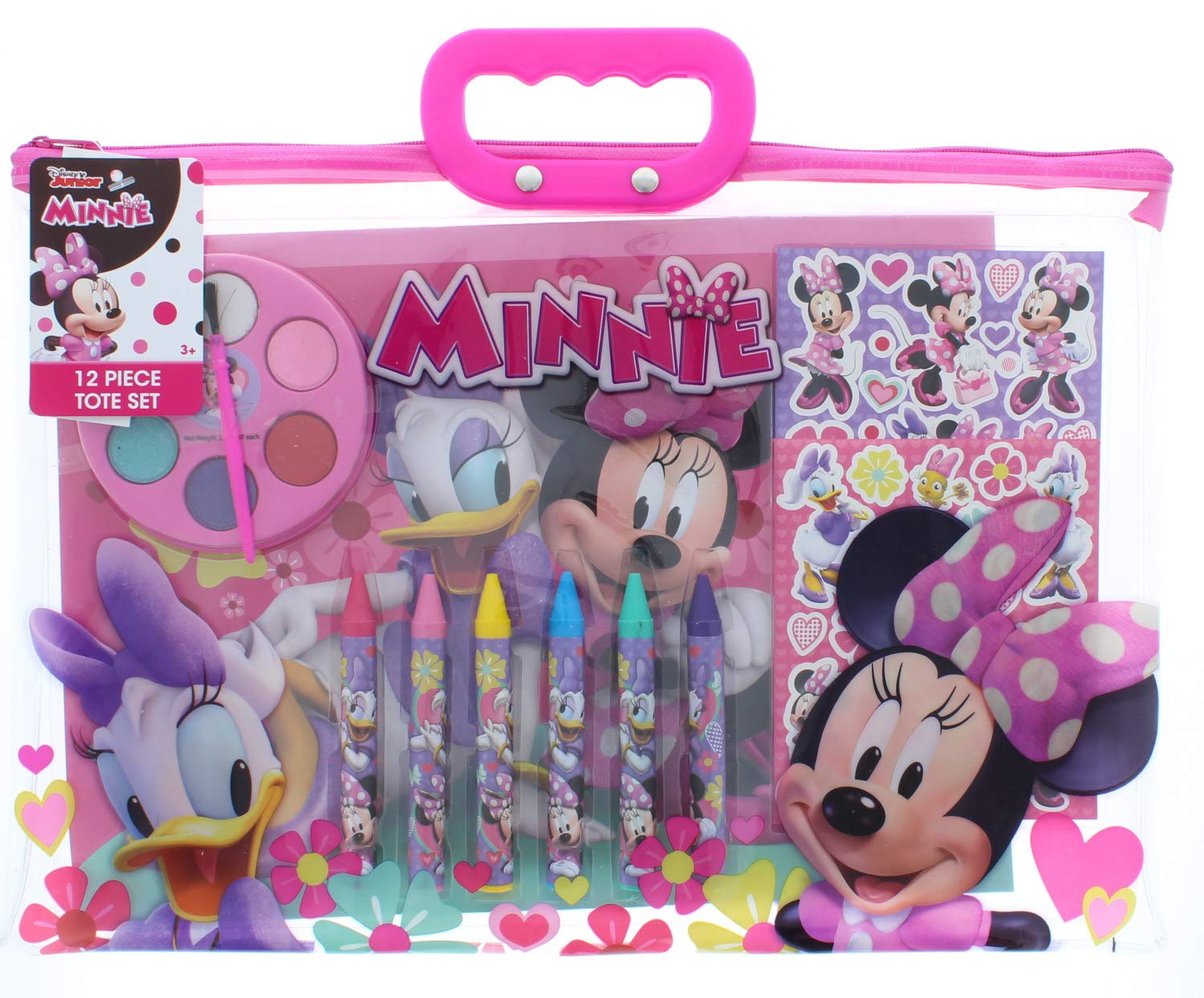 Set De Actividades Disney Junior Minnie Mouse Con Bolsa - Venta Internacional.